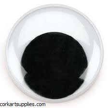 Wiggle Eyes 28mm Round 100pk