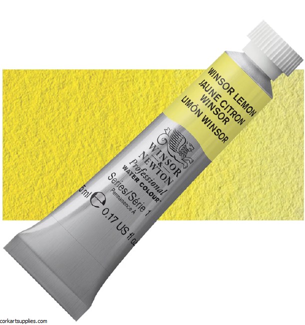 Artists Watercolour 5ml Winsor Lemon