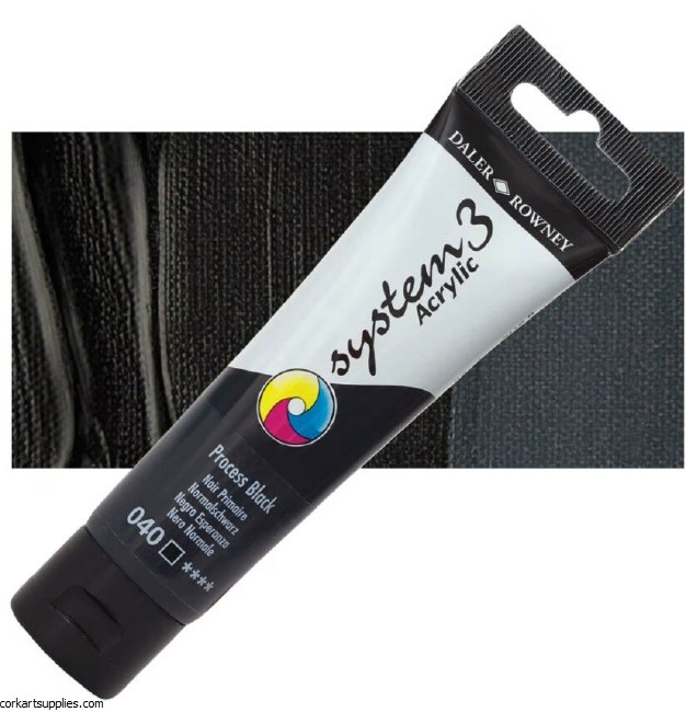 System 3 59ml Process Black