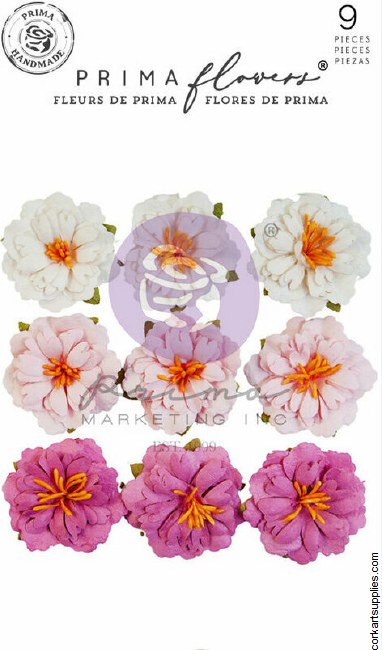 Avec Amour Flowers Blushing (9pcs)  (discontinued)