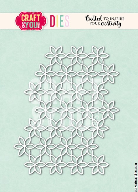 Craft & You Design Flower Background Dies (cw405)
