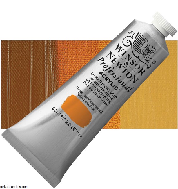 Quinac Gold 60ml Artists' Acrylic Winsor & Newton