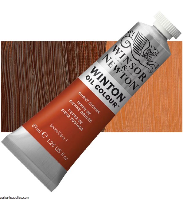 Winton Oil Colour 37ml Burnt Sienna