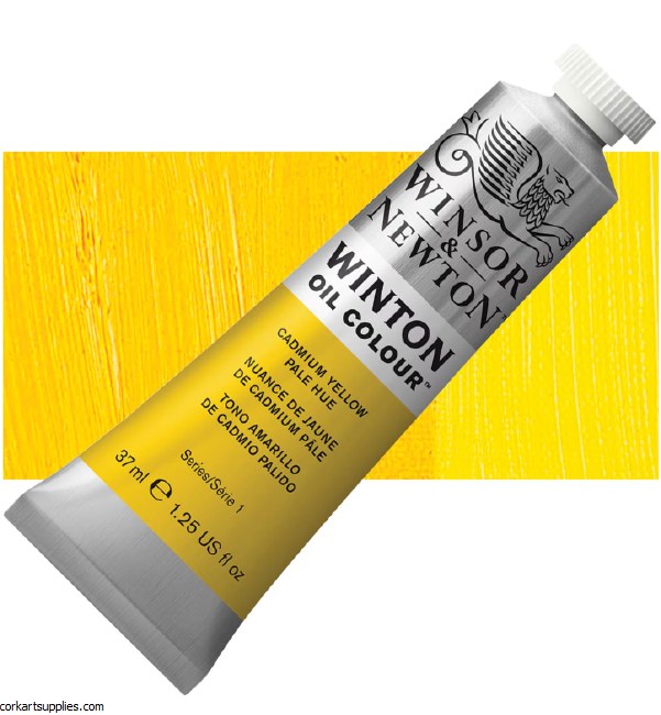 Winton Oil Colour 37ml Cadmium Yellow Pale (Hue)