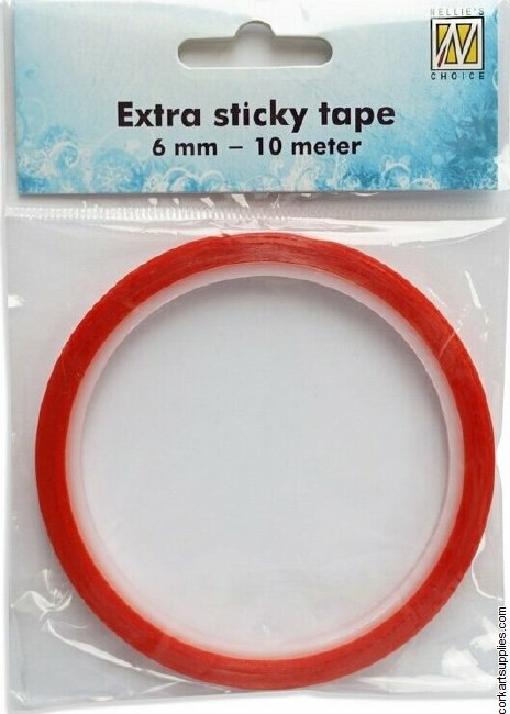 Tape Extra Sticky Nellie Snellen 6mm x 10m