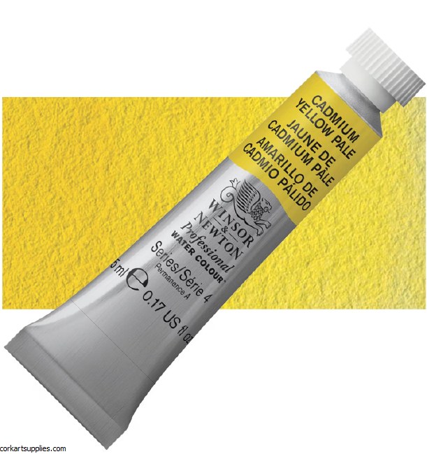 Artists Watercolour 5ml Cadmium Yellow Pale