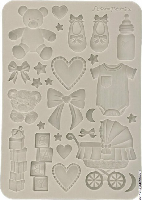 Stamperia Baby A5 Silicon Mould Accessories