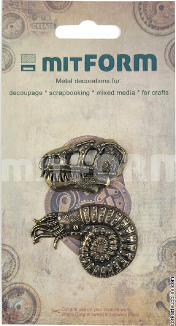 Prehistory 3 Metal Embellishments