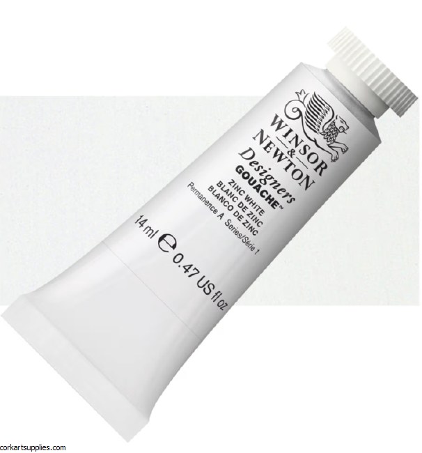Designer Gouache 14ml Zinc White