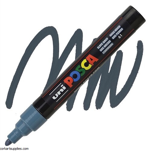 Posca PC-5M 2.5mm Slate Grey