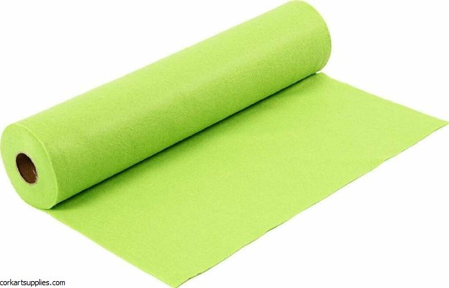 Felt 45cm 1.5mm x 5m Lgt Green