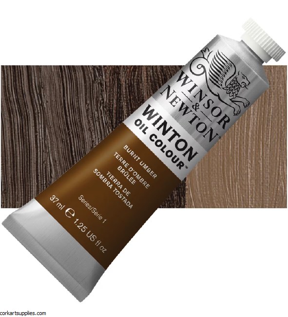 Winton Oil Colour 37ml Burnt Umber