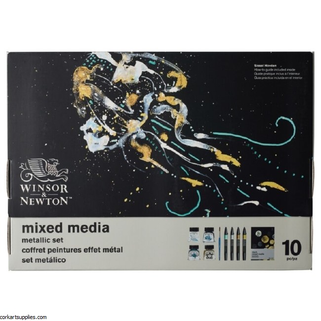 Winsor & Newton Mixed Media Metallic Set