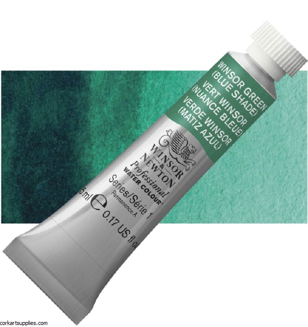 Artists Watercolour 5ml Winsor Green (Blue Shade)