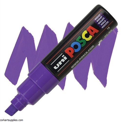 Posca PC-8K Broad 8mm Purple