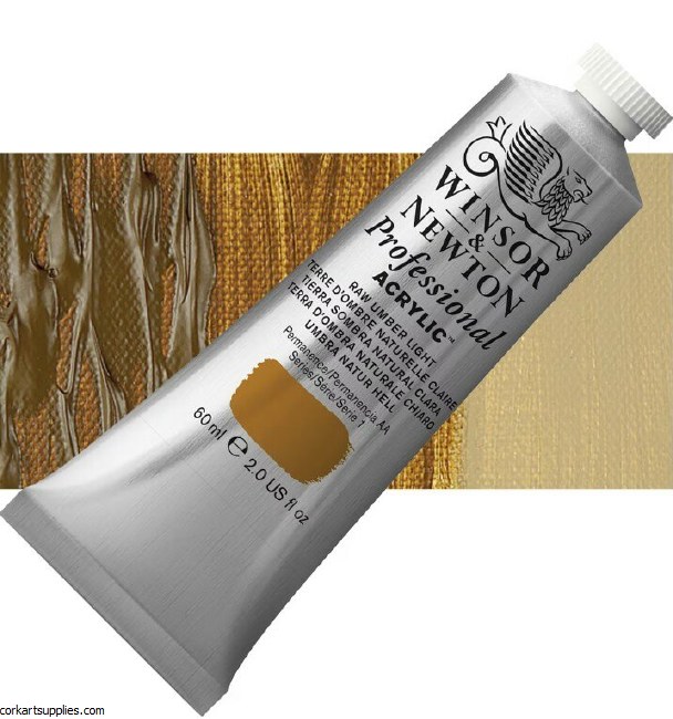 Raw Umber Light 60ml Artists' Acrylic Winsor & Newton