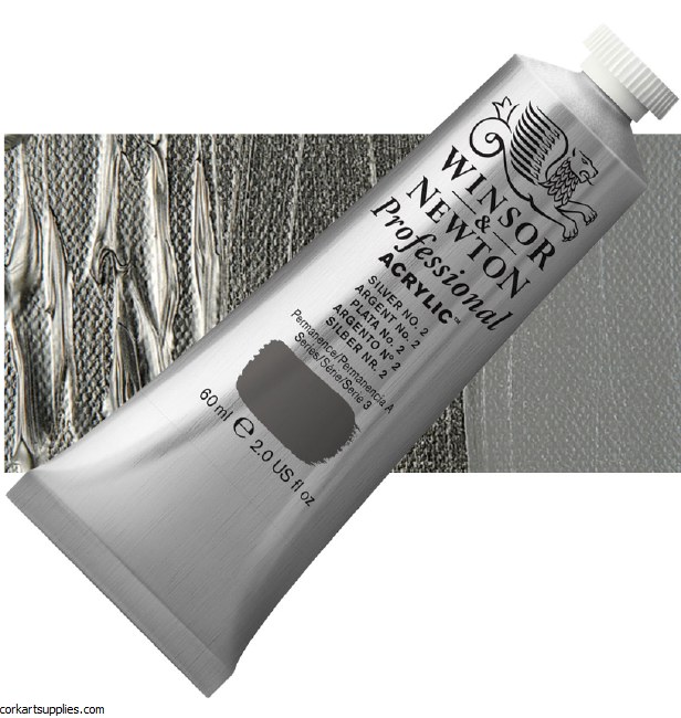 W&N 60ml Silver No.2 S.3