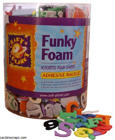 Foam Tub Assorted Letters & Numbers Foam Tub Assorted Letters & Numbers