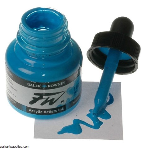 Fw Ink 29.5ml Process Cyan Fw Ink 29.5ml Process Cyan