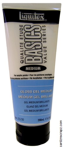 Liquitex Basic 200ml Gloss Gel Med Liquitex Basic 200ml Gloss Gel Med