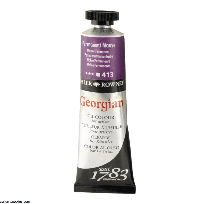 Georgian Oil Colour 38ml Permanent Mauve