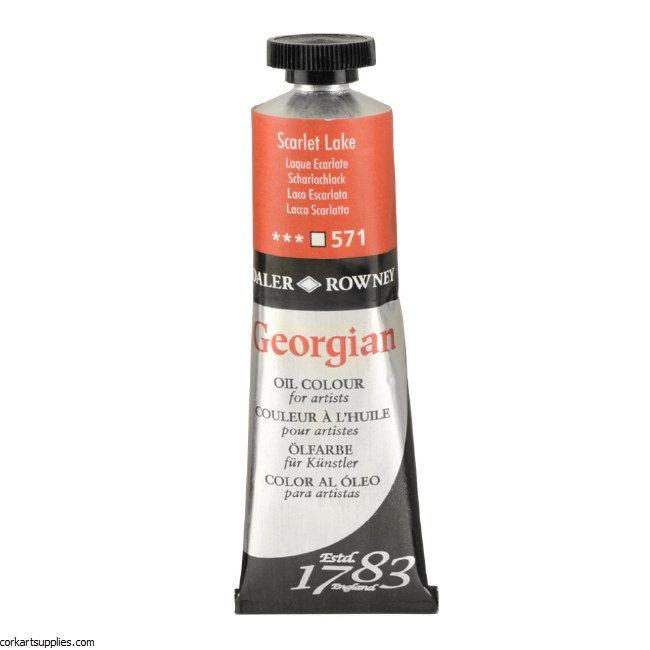 Georgian Oil Colour 38ml Scarlet Lake