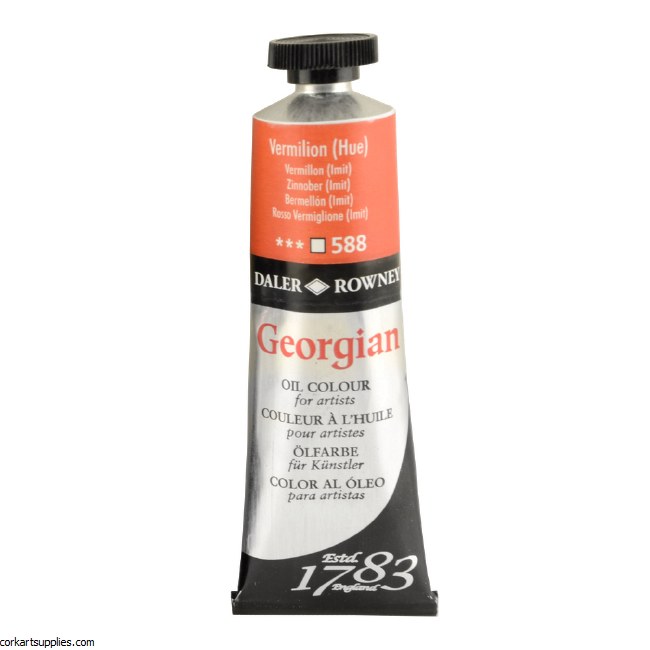 Georgian Oil Colour 38ml Vermilion (Hue)