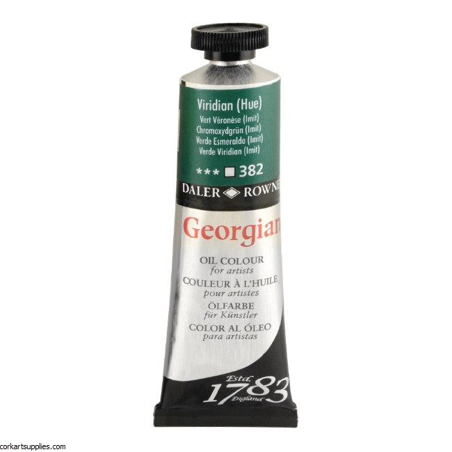 Georgian Oil Colour 38ml Viridian (Hue)