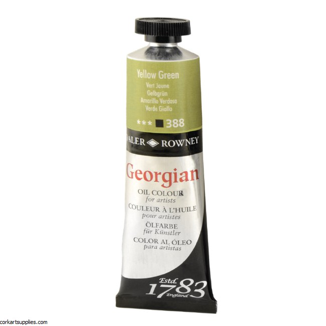 Georgian Oil Colour 38ml Yellow Green