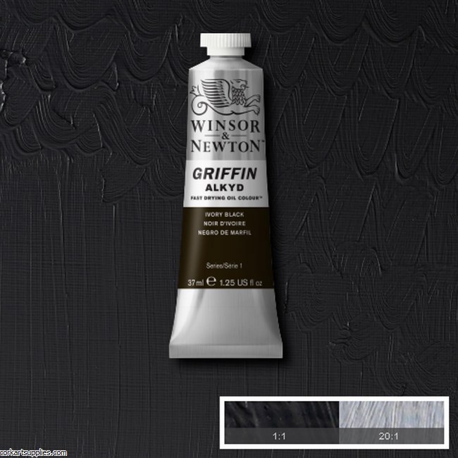 Griffin Alkyd 37ml Ivory Black