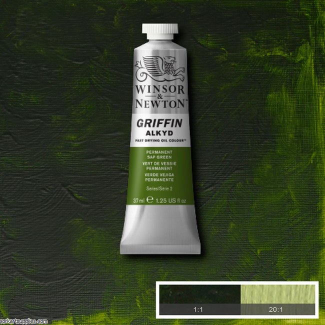 Griffin Alkyd 37ml Permanent Sap Green