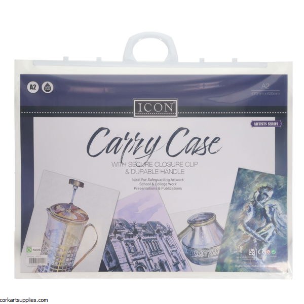 Portfolio Plastic w/Handle A2
