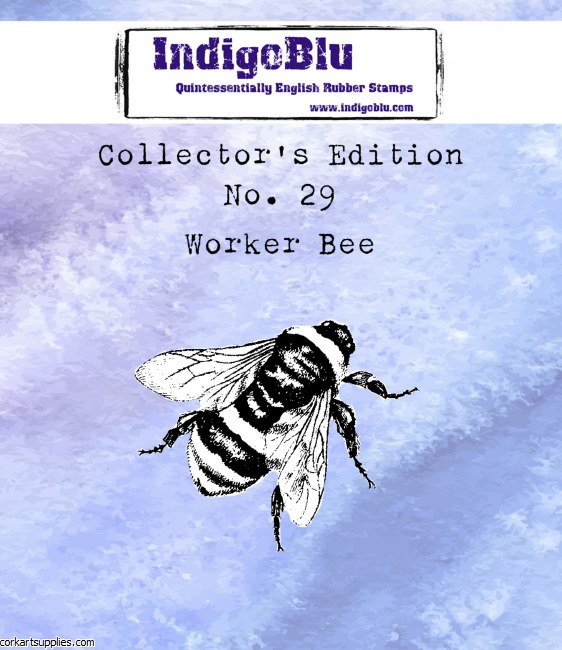 Indigoblu Collector's No. 29 Worker Bee Stamp Indigoblu Collector's No. 29 Worker Bee Stamp