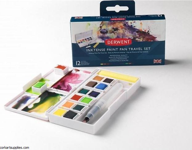 Inktense Pan Travel Box 12+1pk