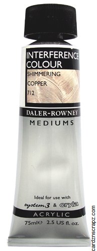 Daler Rowney 75ml Interference Copper Daler Rowney 75ml Interference Copper