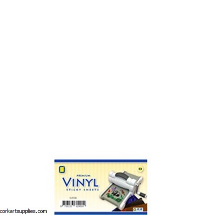 Premium Sticky Vinyl White 2pk