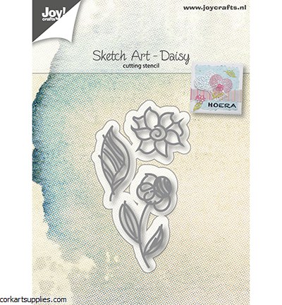 JoyCrafts Die Sketch Art Daisy