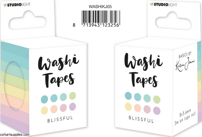 Karin Joan Washi Tape Blissful Pastels
