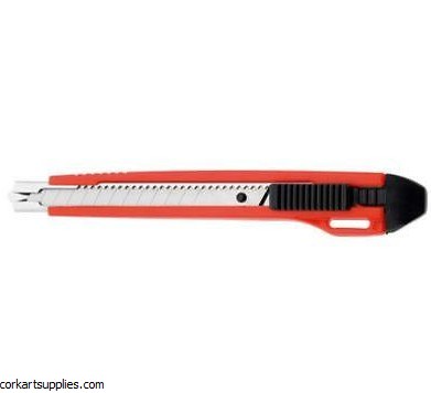 Knife Snap-Off Large18mm Orange Handle Knife Snap-Off Large18mm Orange Handle