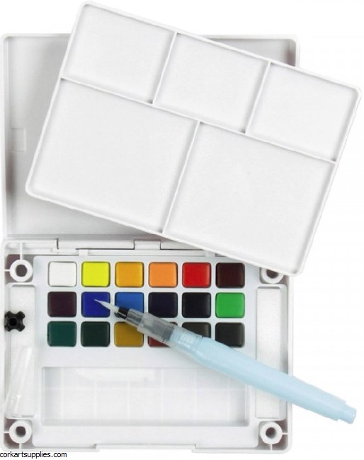 Koi Watercolour Pocket Field box 18pk