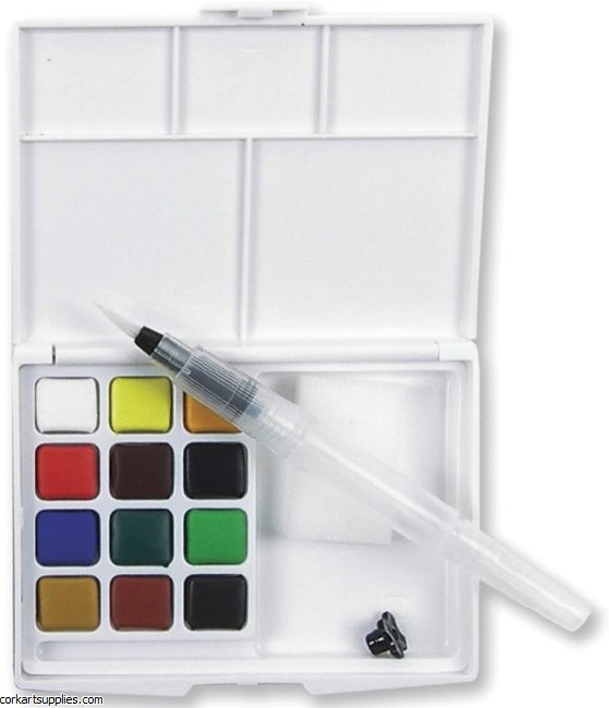 Koi Watercolour Pocket Field box 12pk Koi Watercolour Pocket Field box 12pk