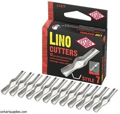 Lino Blades No.07 12 Pack