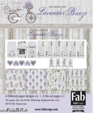 FabScraps Lavendar Breeze 6x6 FabScraps Lavendar Breeze 6x6