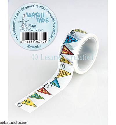 Washi Tape LC Flags 20mmx5m