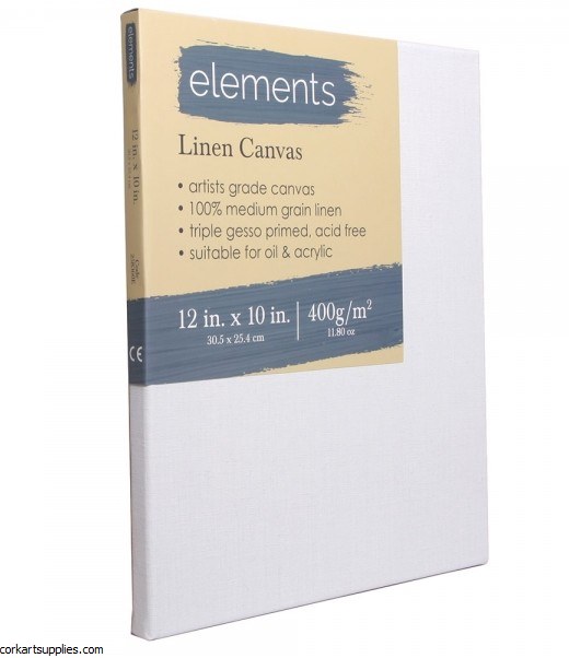 Linen Canvas Elements 12x10 Linen Canvas Elements 12x10
