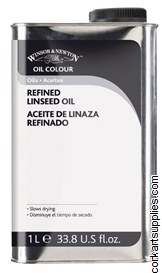 Winsor & Newton 1 Litre Linseed Oil Refined