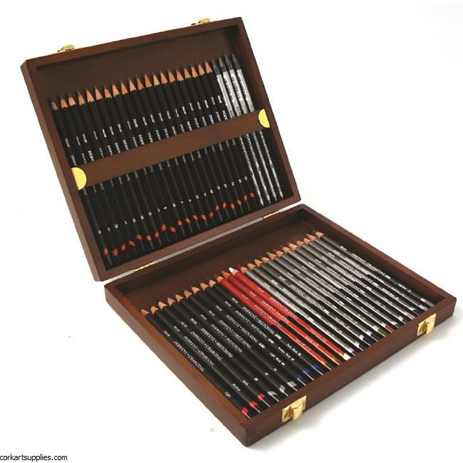 Derwent Sketch Wood Box 48pk^ Derwent Sketch Wood Box 48pk^