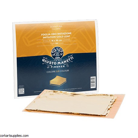 Gold Leaf Imitation 100pk Gold Leaf Imitation 100pk
