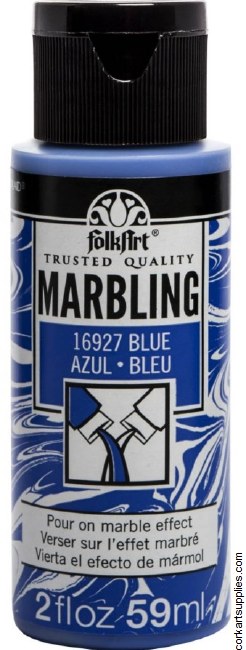 FolkArt Marbling Ink 2oz/59ml Blue