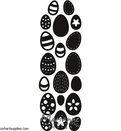 Marianne Design Punch Die: Eggs